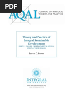 Theory and Practice of Integral Sustainable Development Pt2