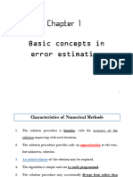 Chapter 1 Basic Concepts of Error Estimation