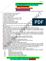 4.accounting Equation Self Assessment Qns