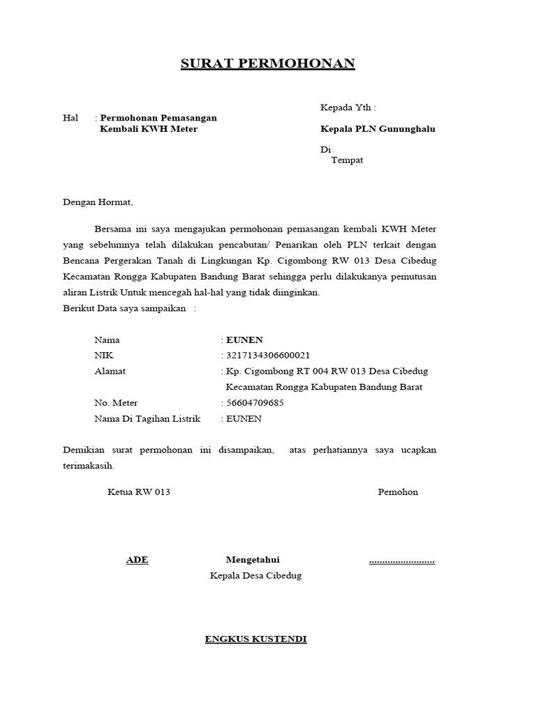surat-permohonan-pemasangan-kembali-kwh-pdf