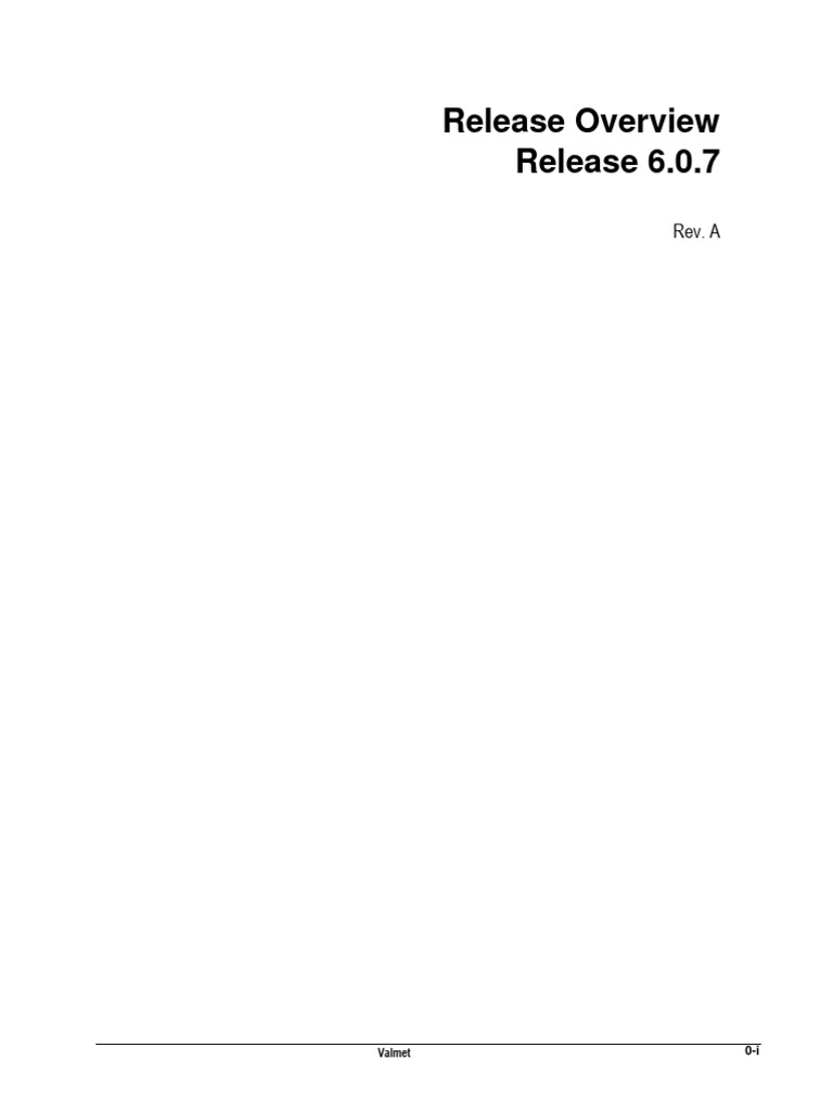 Release Overview 607 | PDF | Installation (Computer Programs ...