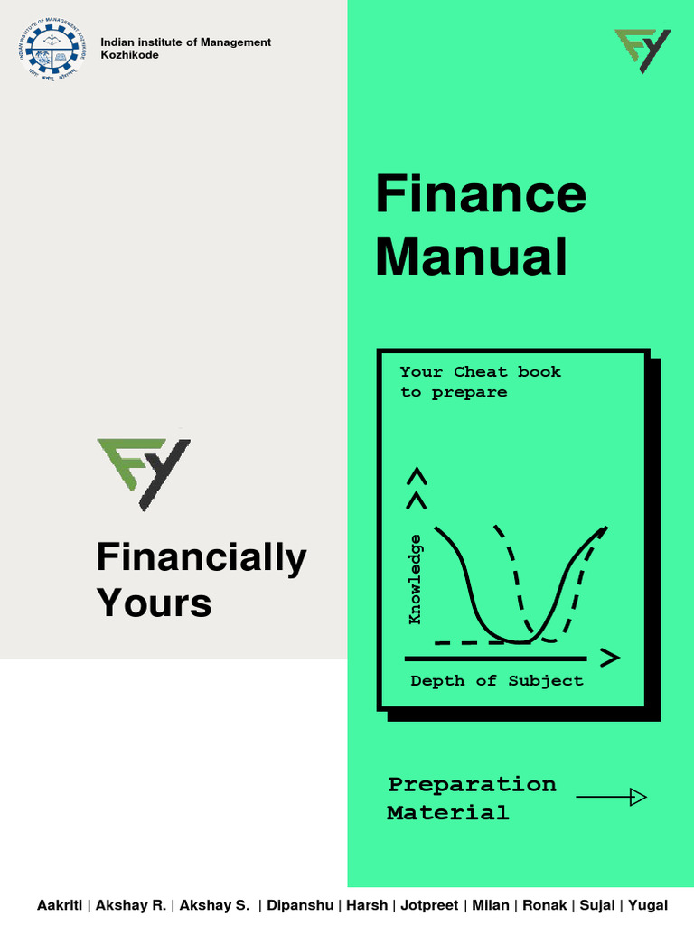 Comprehensive Finance Study Guide | PDF | Greeks (Finance) | Debits And ...