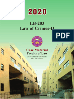 Law of Crimes II