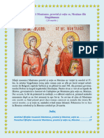 Sfintii Mucenici Montanus Preotul Si Sot