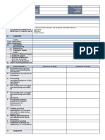 Lesson Plan Format