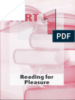 Part 1. Reading For Pleasure