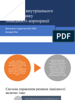 Тема 8. Програма Внутрішнього Аудиту Ризику Ліквідності Корпорації