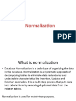 Normalization