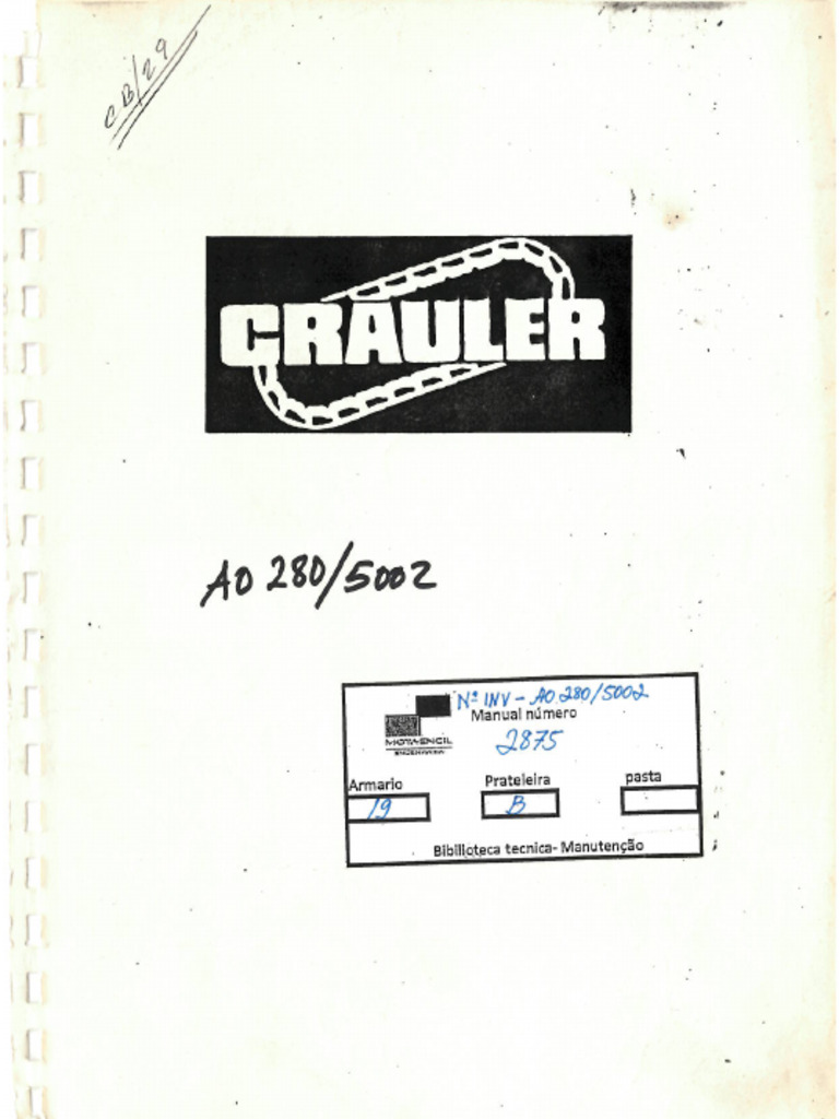 Crauler Ao280-5002 | PDF