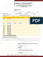 MLQU Work Immersion DTR Updated27May2024