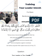 Materi Tour Leader Peserta