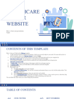 Healthcare Center Website XL by Slidesgo