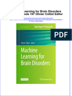 Full Ebook of Machine Learning For Brain Disorders Neuromethods 197 Olivier Colliot Editor Online PDF All Chapter