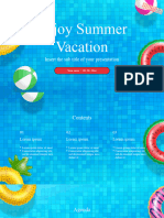 Enjoy Summer Vacation - PPTMON