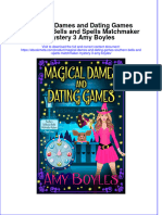 Full Ebook of Magical Dames and Dating Games Southern Bells and Spells Matchmaker Mystery 3 Amy Boyles Online PDF All Chapter
