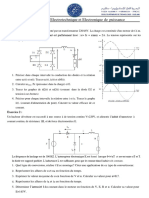 Travail Dirigé D'electrotechnique Et Electronique de Puissance