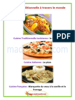 Cuisine Traditionnelle Gastronomie Du Monde Madrassatii Com