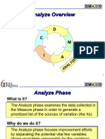 6 sigma - analysis