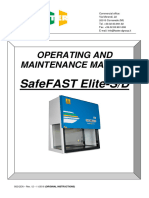 Biopharma Class II Cabinets SafeFAST Elite Manual