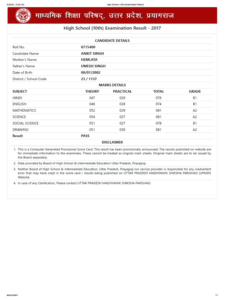 10TH 10TH RESULT visual data 8
