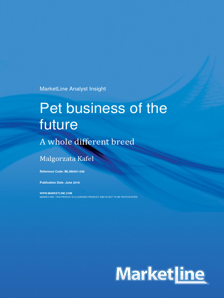 Pet business of the future pdf pet dogs