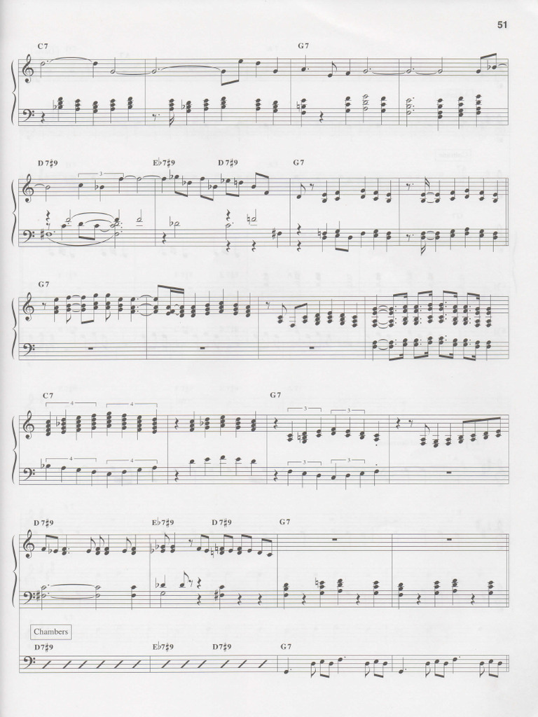 All Blues Part 2 - Transcription | PDF