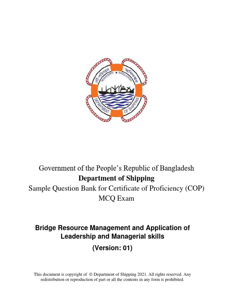 BRM Cop Note | PDF | Leadership | Power (Social And Political)