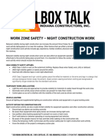 2020 07 Work Zone Night Work