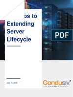 10 Steps To Extend Server Lifecycle