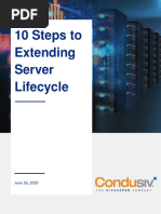 10 Steps To Extend Server Lifecycle