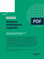 Business Intelligence Engineer Prep Doc