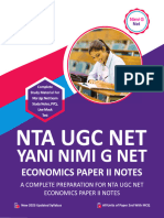 UGC NET Paper - 2 Economics - Compressed