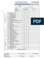 Crane Operators Inspection Checklist