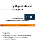 CH 11 Organization Structure and Design