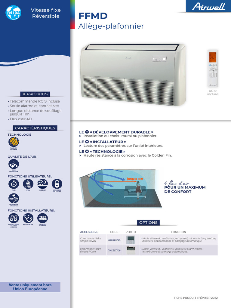 Fiche produit FFMD février 2022 | PDF | Puissance (physique) | Métrologie
