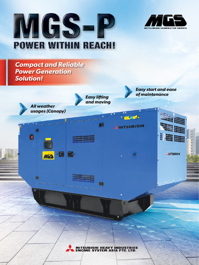 MGS Generator Systems Overview | PDF | Vehicles | Vehicle Technology