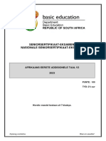 Afrikaans FAL P3 May-June 2023