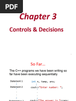 Chapter 3 Contol and Desicion (Autosaved)