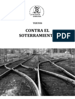 Textos CONTRA EL SOTERRAMIENTO