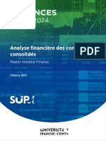 Analyse financiere des comptes consolidés 2324 V01