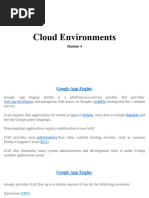 5-Module 4 - Cloud Environment Google App Engine, AWS, Azure - Open Source-14-03-2024