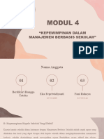 Modul 4 Managemen Berbasis Sekolah