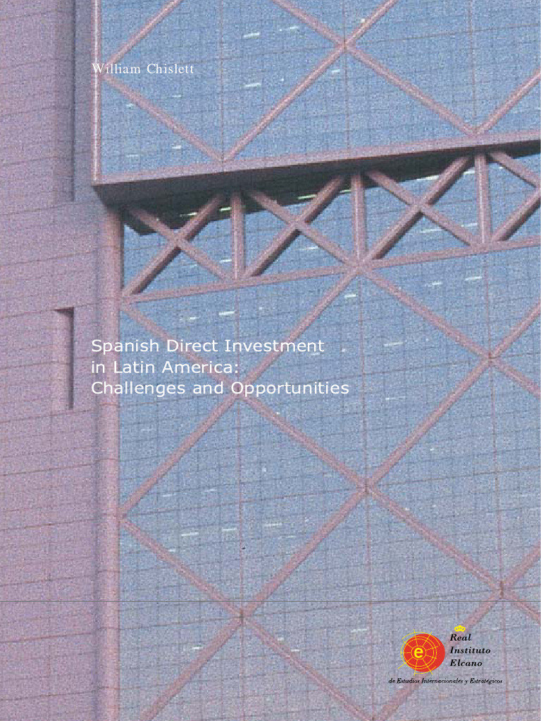 Spanish Direct Investment English Download Free PDF Latin America