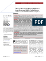 Morphological and Hemodynamic Differences Between Aneurysmal Middle Cerebral Artery Bifurcation and Contralateral Nonaneurysmal Anatomy