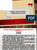 Pokok Pikiran Pembukaan UUD 1945