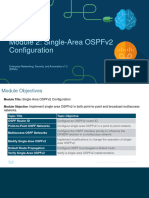 Single-Area OSPFv2 Configuration