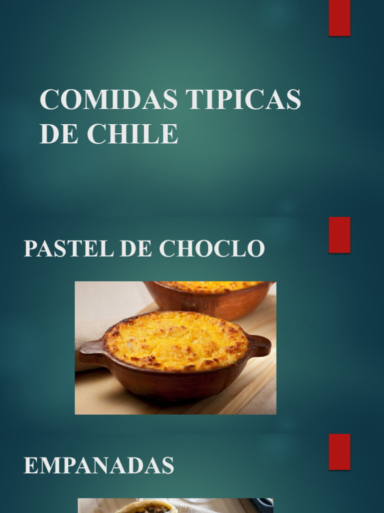 Comidas Tipicas de Chile | PDF