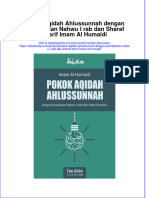 Full Download Pokok Aqidah Ahlussunnah Dengan Pendekatan Nahwu I Rab Dan Sharaf Tasrif Imam Al Humaidi Online Full Chapter PDF