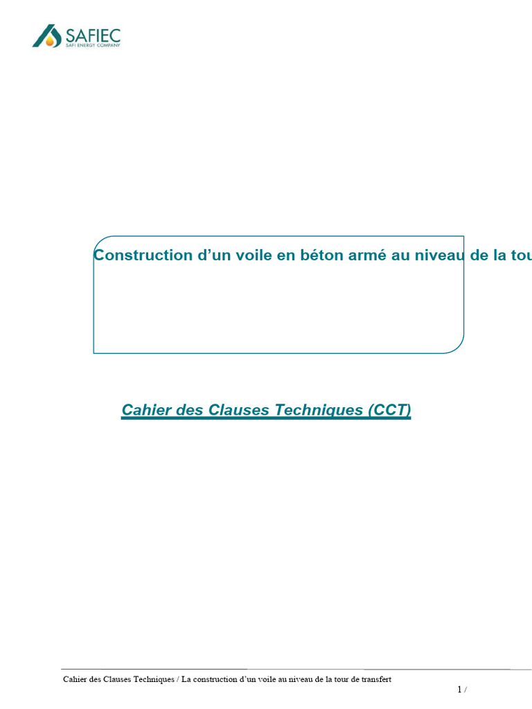Construction d'un voile en béton armé PDF Technologie et ingénierie — free download