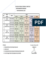 Jadwal Khusus Kelas Xii